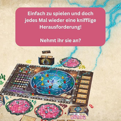 R&ampR Games Witchstone Strategy Board Game for Kids Teens and Adults Ideal for Family Night