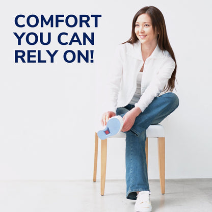 Dr. Scholl's Tri-Comfort Insoles - for Heel; Arch Support and Ball of Foot with Targeted Cushioning (for Women's 6-10)
