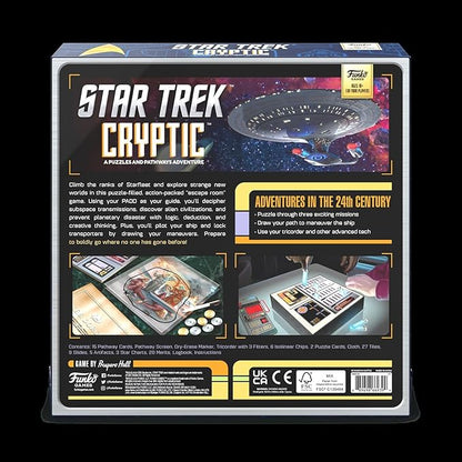 Funko Star Trek Cryptic - A Puzzles and Pathways Adventure for 1 or More Players Ages 10 and Up
