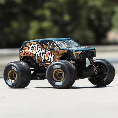 ARRMA RC Truck 1/16 Gorgon GROM 4X4 RTR Brushed Monster Truck (Battery &amp Charger Included) Bronze ARA2130T3