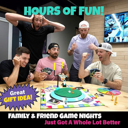 Dude Perfect Board Game 2-5 Player Challenging and Competitive Family Board Games Ideal Sports Board Games for Family Game Night Ages 4 and Above