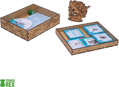 Towerrex Organizer for Finspan Board Game Insert for Finspan Board Game