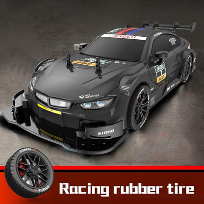 GoolRC RC Drift Car 1:16 Scale 4WD 40KM/H High Speed RC Racing Car 2.4GHz Electric Sport Drifting with Headlight Drifting &amp Racing Tires for Adults (Black)