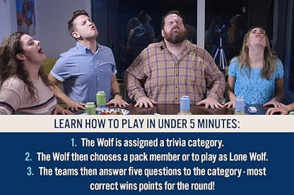 Gray Matters Games The Game of Wolf a Trivia Game for Friends Families and Teens