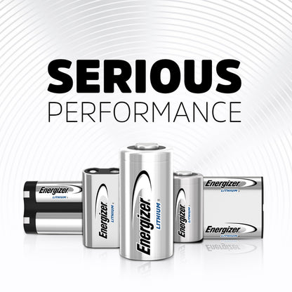 Energizer 123 Lithium Batteries (6 Pack), 3V Photo Batteries