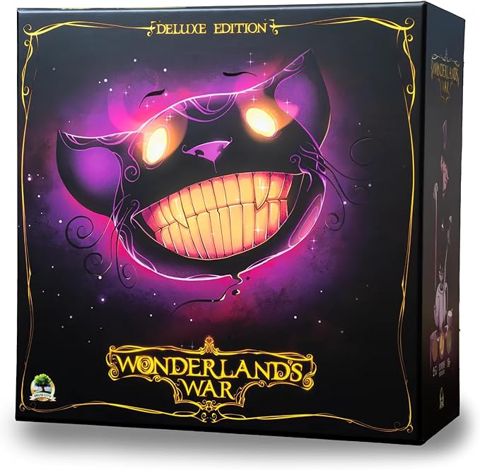 Wonderland's War: Deluxe Edition Base Game - Druid City Games - 2 to 5 Players - 90-120 Minutes Play Time