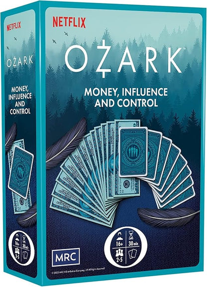 Mixlore Ozark The Board Game | Territory Control Strategy Game | Based on The Hit Netflix TV Series | Ages 16+ | 2-5 Players | Average Playtime 30 Minutes | Made by Mixlore