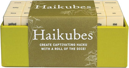 Haikubes: Create Captivating Haiku With a Roll of the Dice! (Poetry Game Educational Poem Gift for English Teachers)