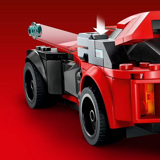 LEGO Marvel Spider-Man Miles Morales vs. Morbius 76244 Building Toy - Featuring Race Car and Action Minifigures Adventures in The Spiderverse Movie Inspired Set Fun for Boys Girls and Kids