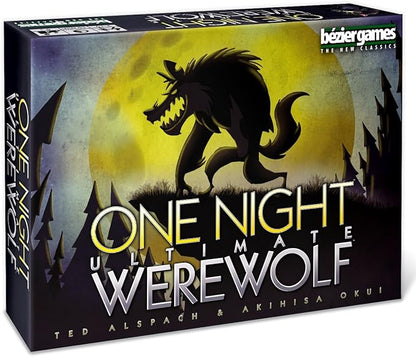 Bezier Games One Night Ultimate Werewolf Board Game Black (BEZONUW)
