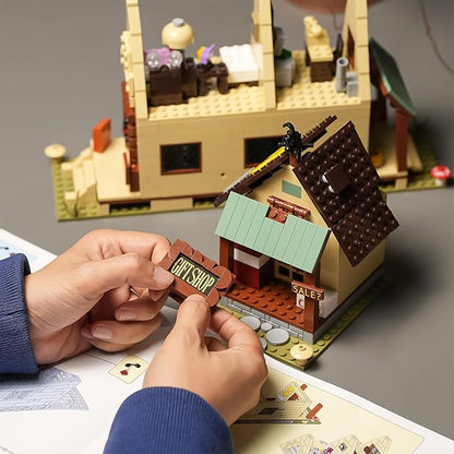 Gravity House Building SetsMystery Falls Building Toys Compatible with Lego for AdultsBirthday Gifts for Kids 1030pcs
