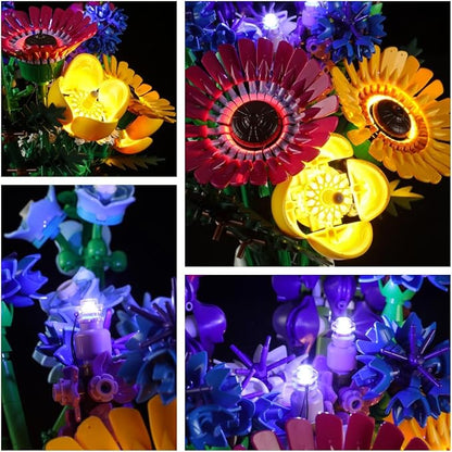 LIGHTAILING Light for Lego-10313 Wildflower-Bouquet - Led Lighting Kit Compatible with Lego Building Blocks Model - NOT Included The Model Set