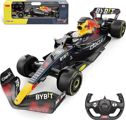 BEZGAR F1 RedBull Remote Control Car - 1:12 Officially Licensed Rb18 Toy Car 2.4GHz Race F1 Collection RC for BoysGirls and Adults Ideal for Kids &amp Collectors 94700