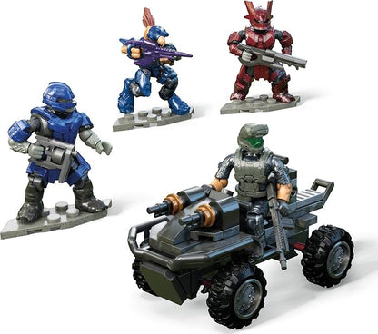 MEGA Halo UNSC Gungoose Gambit Attack Vehicle Halo Infinite Construction Set Building Toys for Boys