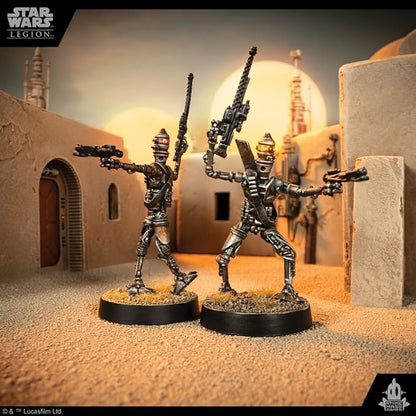 Asmodee Star Wars: Legion IG-Series Assassin Droids Expansion - Tabletop Miniatures Game Strategy Game for Kids and Adults Ages 14+ 2 Players 3 Hour Playtime
