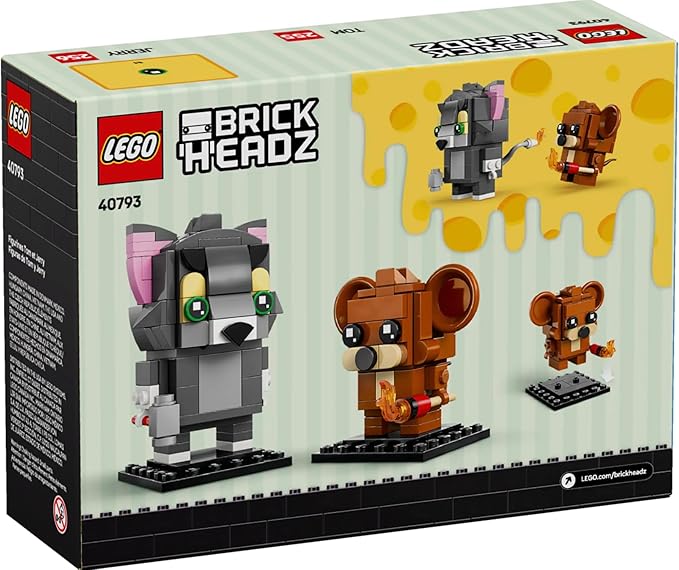 LEGO Brickheadz Tom and Jerry Figures (40793)