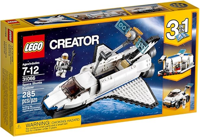 LEGO Creator Space Shuttle Explorer 31066 Building Kit (285 Piece)