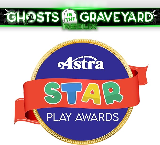 Ghosts in The Graveyard Redux: One of The Best Spooky Outdoor Games for Kids | Ages 5+ 4-8 Players | for Outdoor Parties &amp Camping | Glow in The Dark Toys | Tween Boy Gift Ideas | Ghostly Fun!