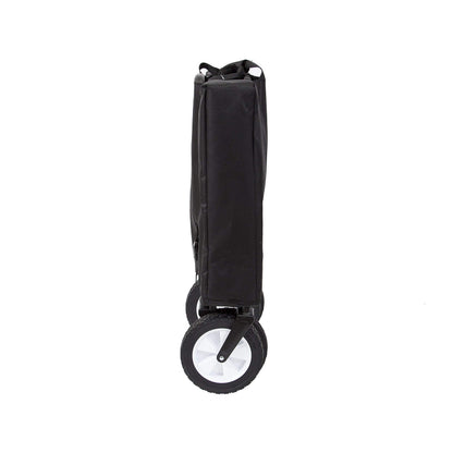 Mac Sports Collapsible Folding Outdoor Utility Wagon, Black