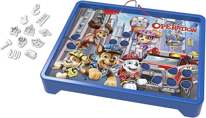 Operation Game: Paw Patrol The Movie Edition Board Game for Kids Ages 6 and Up Nickelodeon Paw Patrol Game for 1 or More Players