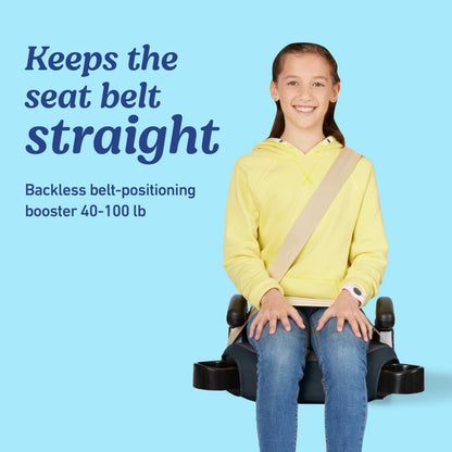 Graco TurboBooster 2.0 Backless Booster Car Seat, Denton