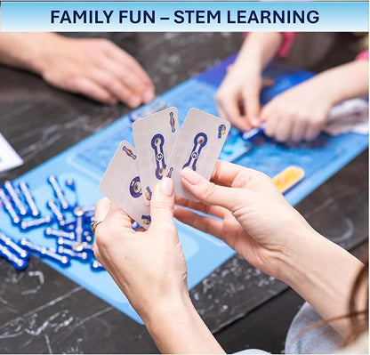 Snap 2 It® Board Game Game of The Year Finalist A Race to Light Up The Game Will You Be First? for Kids and Adults – Promotes Creativity and Problem Solving STEM Toy