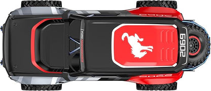 Helidirect MJX Hyper Go H8P 1:8 RC Car Licensed Ford Bronco R Baja 1000 Standard Version - Remote Control Car RC Cars for Adults
