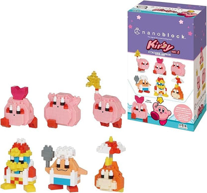 nanoblock - Kirby - Kirby Assortment 2 (Blind Box Complete Set) mininano Series Building Kit
