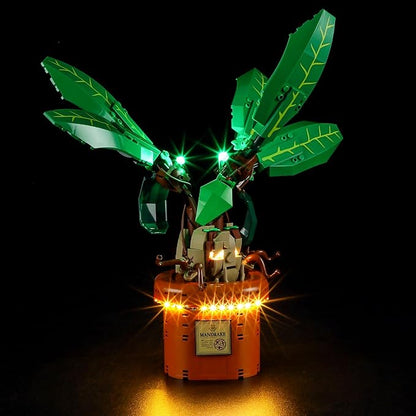 LED Light Kit for Lego 76433 Mandrake Set Compatible with Lego 76433 Building Blocks Model(Not Include Blocks Set)