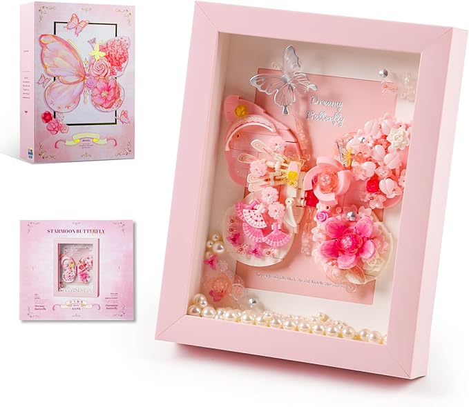 Ideas Flowers Butterfly Collection Mini Building Blocks(Not Compatible with Lego Flowers Butterfly Insects Size0.142in)Creative Insect Specimen Building Set with Exquisite Frame for Nature Lovers