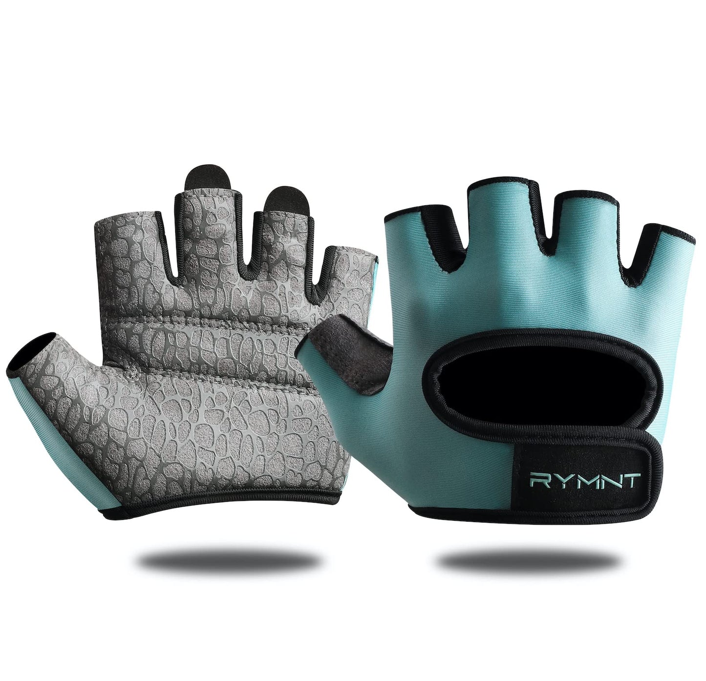 Minimal Weight Lifting Gloves,Short Micro Workout Gloves Grip Pads with Full Palm Protection & Extra Grip for Men Women Weightlifting,Gym,Exercise Training