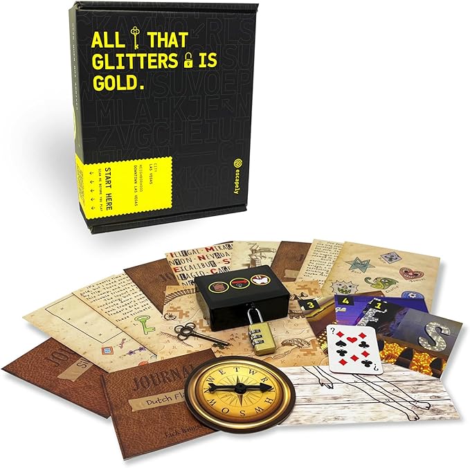 Vegas Outdoor Escape Room | Real City Scavenger Hunt | Gifts for Adults &amp Families | 1-6 Players 2-3 Hours 1.5 Miles Walking Distance