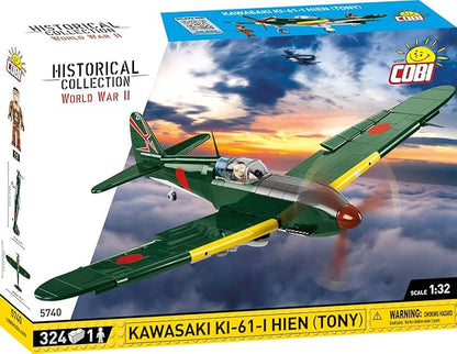 COBI Historical Collection WWII Kawasaki KI-61-I Hyen (Tony) Plane