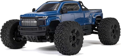 ARRMA RC Truck 1/10 Big Rock 4X4 223S BLX BRUSHLESS Street Truck RTR (Batteries and Charger Not Included) with DSC (Blue) ARA4312V4T3