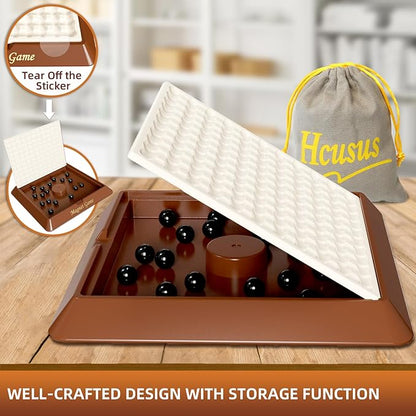 Magnet Game Board Games for Kids 8-12 Family Games for Kids and Adults Magnetic Game Chess with Storage Board for Family Game Night 2-4 Players
