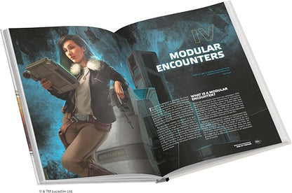 Asmodee Star Wars: Edge of The Empire Roleplaying Game Suns of Fortune SOURCEBOOK - New Species Weapons Vehicles &amp Encounters RPG for Kids &amp Adults Ages 14+ 3-5 Players