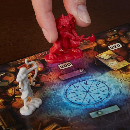 Hasbro Gaming Dungeons &amp Dragons: Bedlam in Neverwinter Board Game Escape Room Cooperative Strategy Games for Ages 12+ 2-6 Players 3 Acts Approx. 90 Mins Each (Amazon Exclusive)