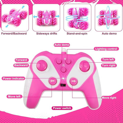 Dolanus Spider Remote Control Car RC Cars Kids Toys Girls 3-5 Toys for Ages 8-13 Gifts for 3 4 5 6 7 8 10 12 Year Old Girls Kids Toddlers Birthday