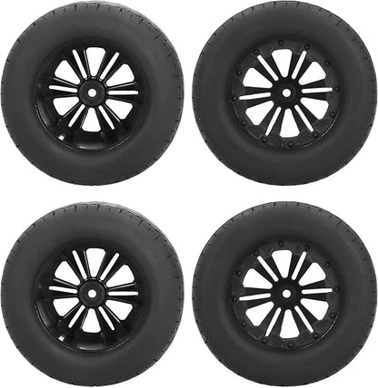 HEITIGN Duratrax Rc Tires 24x24x7 4pcs 115mm Wheel Tires - Fit for 1/10 Rc Car Model