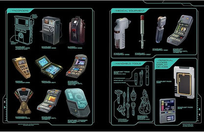 Modiphius Entertainment: Star Trek Adventures 2nd Edition Technical Manual - Roleplaying Game Supplemental Hardback Book Extensive Universe Details