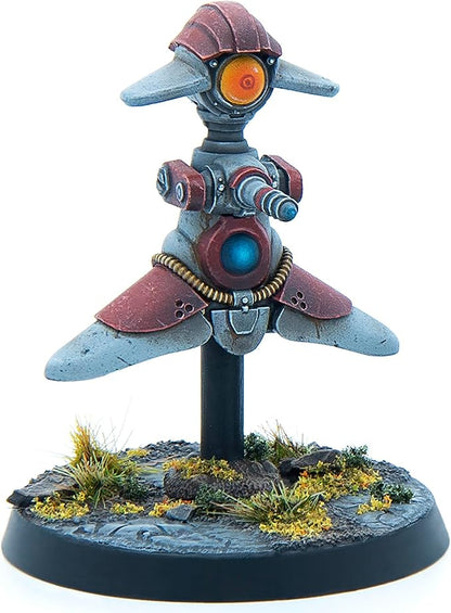 Modiphius Entertainment: Fallout: Miniatures - Zetans: Invaders from Beyond - 5 Resin Figures Appalachia Wave Unpainted &amp Unassembled Licensed