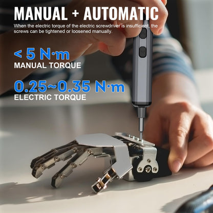 Mini Electric Screwdriver 3.7V, Cordless Screwdriver Set, Precision Electric Screwdrivers 72-in-1 Magnetic Bits, Rechargeable Portable Repair Tool Kit for Electronics Laptops Glasses Clocks