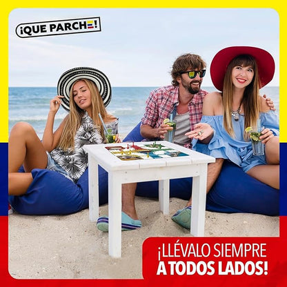 PARQUES Colombiano para 2 a 4 Jugadores Colombian Parques Board Game Parcheesi Board Game Juegos De Mesa para Adultos Productos Colombianos Colombia