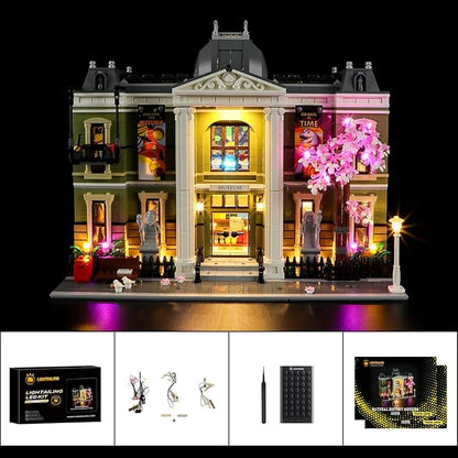 LIGHTAILING Light for Lego- 10326 Natural-History Museum - Led Lighting Kit Compatible with Lego Building Blocks Model - NOT Included The Model Set