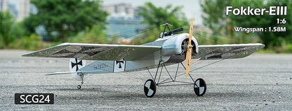 DW Hobby 1.58M Balsa ARF Fokker-Eindecker (SCG2401)