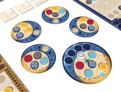 Asmodee Azul Duel Board Game - Competitive Head-to-Head Tile-Placement Strategy Game Stunning Mosaic Art and Quick Gameplay for Kids &amp Adults Ages 8+ 2 Players 30-45 Minute Playtime