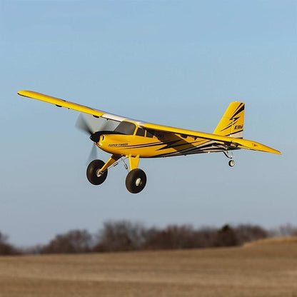 E-flite RC Airplane Super Timber 1.7m BNF Basic Transmitter Battery and Charger Not Included EFL02550