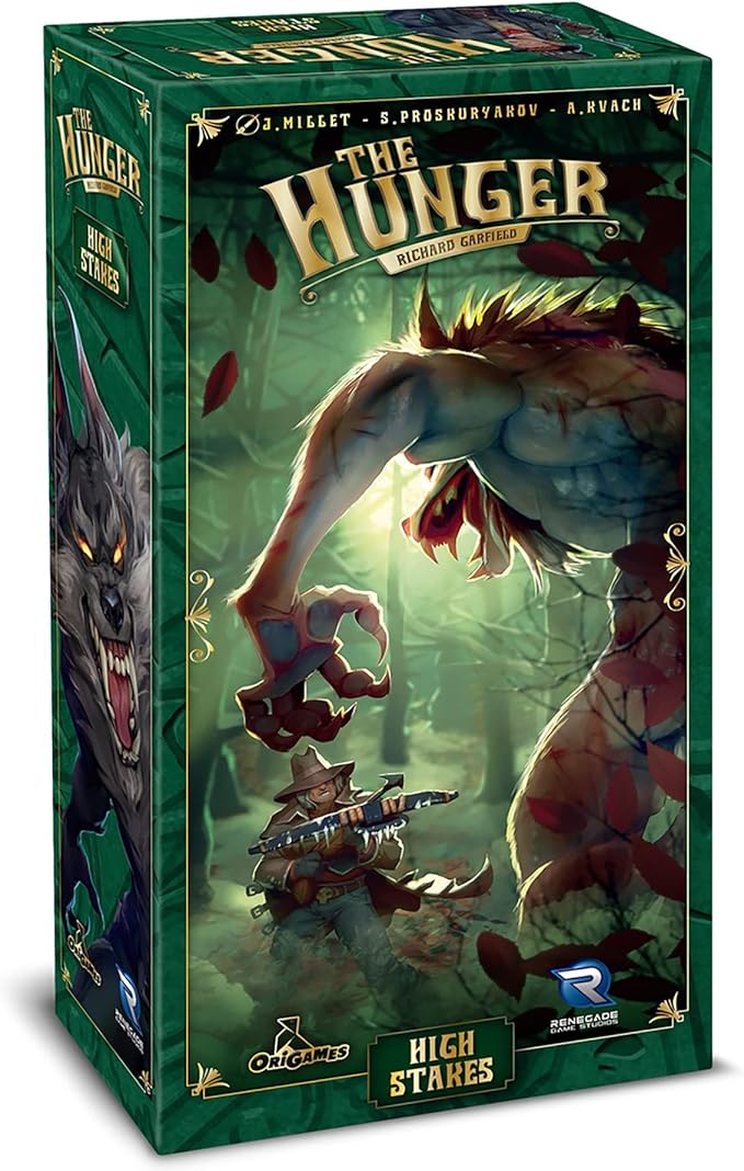 Renegade Game Studios The Hunger: High Stakes Expansion - Deck Building Game Ages 12+ 2-6 Players 60 Min
