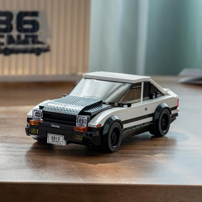 TOYOTA AE86 Trueno Building Car Sets with Display ContainerTOYOTA Officially Licensed Compatible with Speed Champions Collectible Racing Car Building Toys for Adults and Kids Boys Ages 8-16(327PCS)
