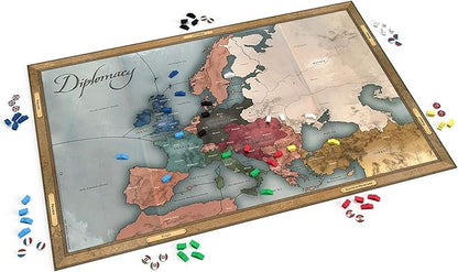 Renegade Game Studios Diplomacy Board Game by Renegade - Strategy Game of Alliances &amp Betrayal European Negotiation Game Ages 12+ 2-7 Players